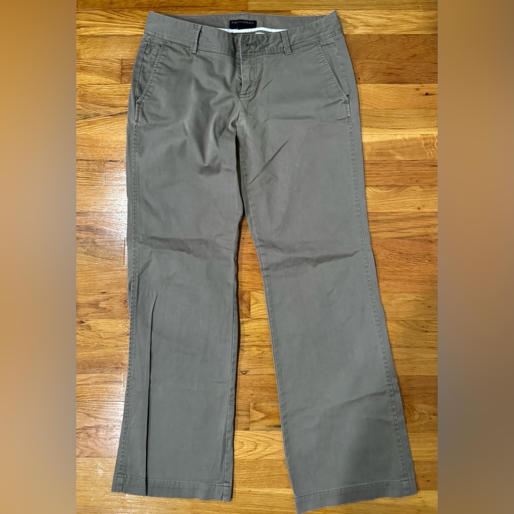 Banana Republic Gray Boot Cut Pants